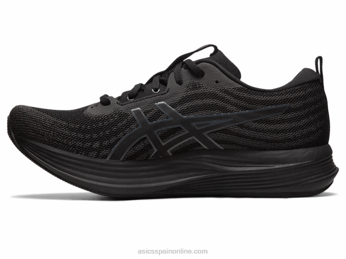 evoride velocidad amplia Asics 4L68503 negro/gris portador