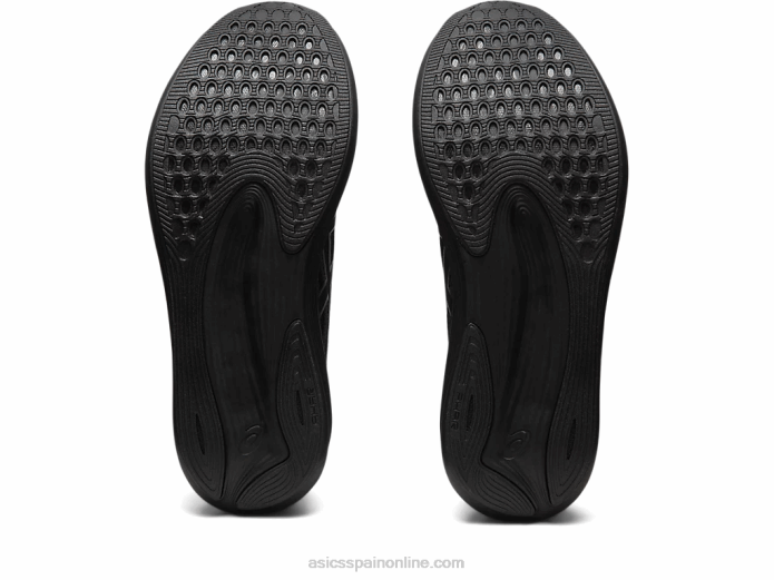 evoride velocidad amplia Asics 4L68503 negro/gris portador