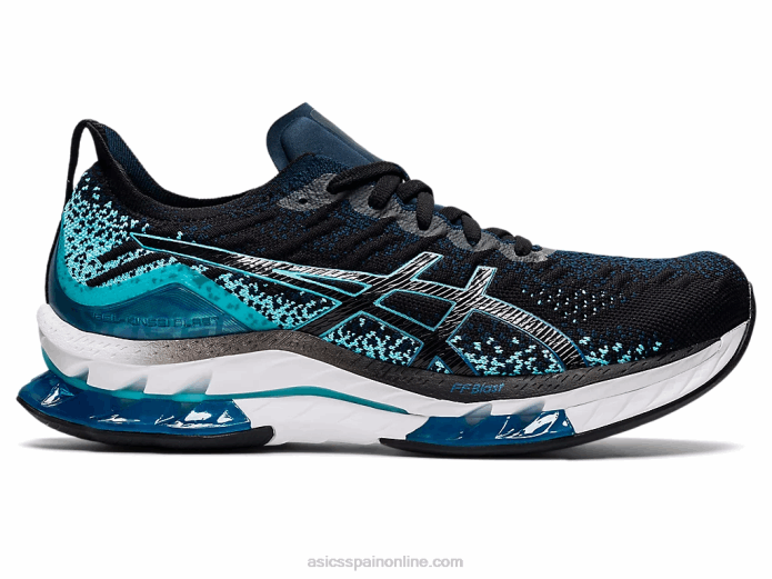 explosión de gel-kinsei Asics 4L681510 negro/menta helada