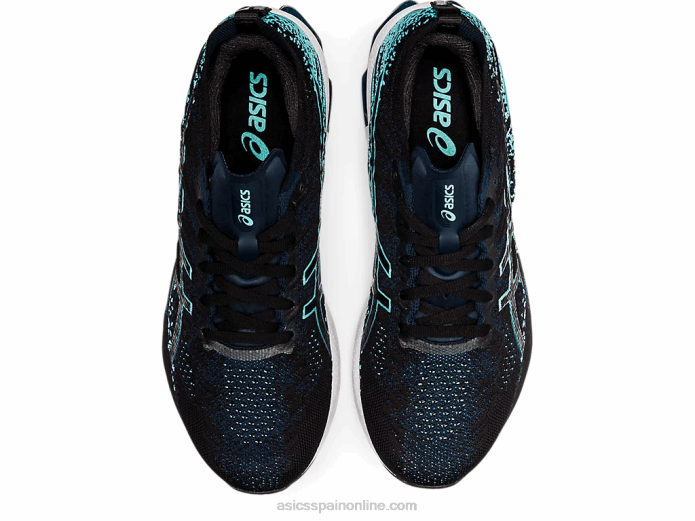 explosión de gel-kinsei Asics 4L681510 negro/menta helada