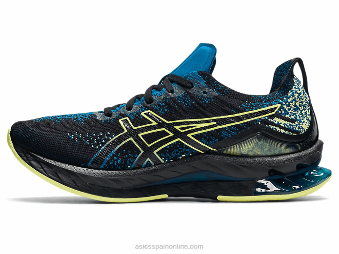 explosión de gel-kinsei Asics 4L681680 negro/amarillo brillante