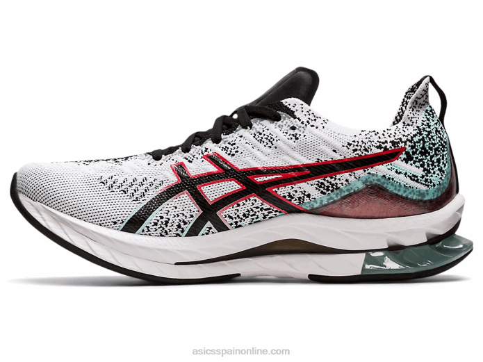 explosión de gel-kinsei Asics 4L681681 blanco negro