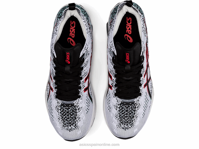 explosión de gel-kinsei Asics 4L681681 blanco negro