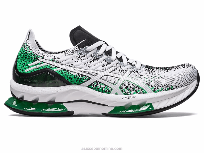 explosión de gel-kinsei Asics 4L68448 blanco/cilantro