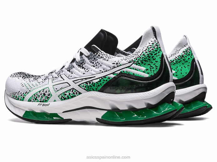 explosión de gel-kinsei Asics 4L68448 blanco/cilantro