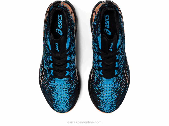 explosión de gel-kinsei Asics 4L68459 negro/azul isla