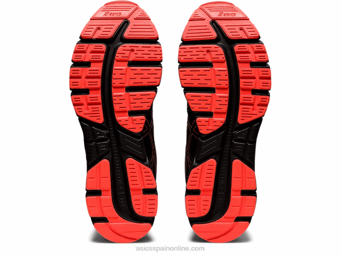 gel-33 Asics 4L68896 negro/coral relámpago
