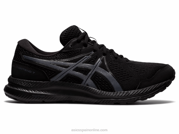 gel-conten 7 extra ancho Asics 4L681960 negro/gris portador