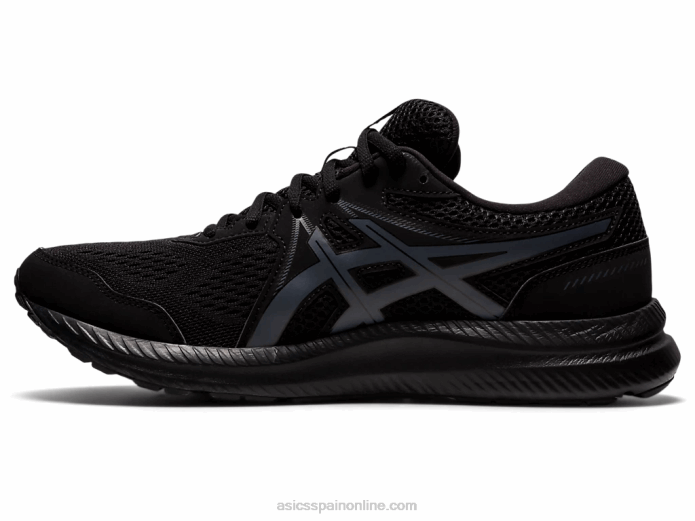 gel-conten 7 extra ancho Asics 4L681960 negro/gris portador