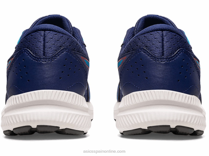 gel-conten 8 extra ancho Asics 4L68395 azul índigo/azul isla