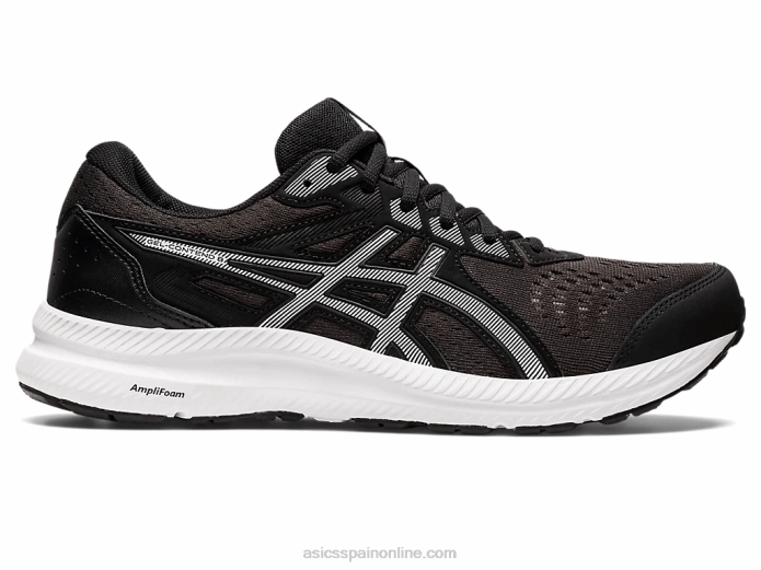 gel-conten 8 extra ancho Asics 4L68715 blanco negro