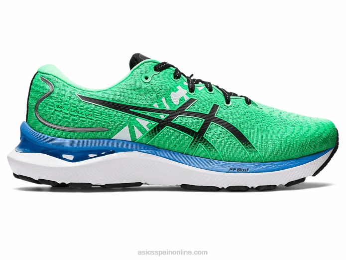 gel-cumulus 24 ekiden Asics 4L68811 hoja nueva/negro