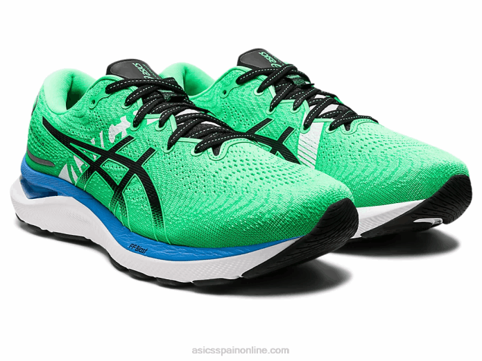 gel-cumulus 24 ekiden Asics 4L68811 hoja nueva/negro
