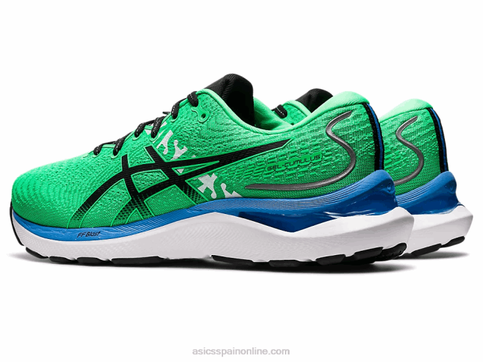gel-cumulus 24 ekiden Asics 4L68811 hoja nueva/negro