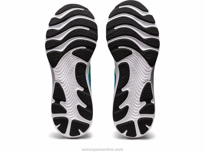 gel-cumulus 24 ekiden Asics 4L68811 hoja nueva/negro