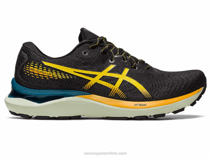 gel-cumulus 24 tr baño de naturaleza Asics 4L68621 baño natural/amarillo dorado