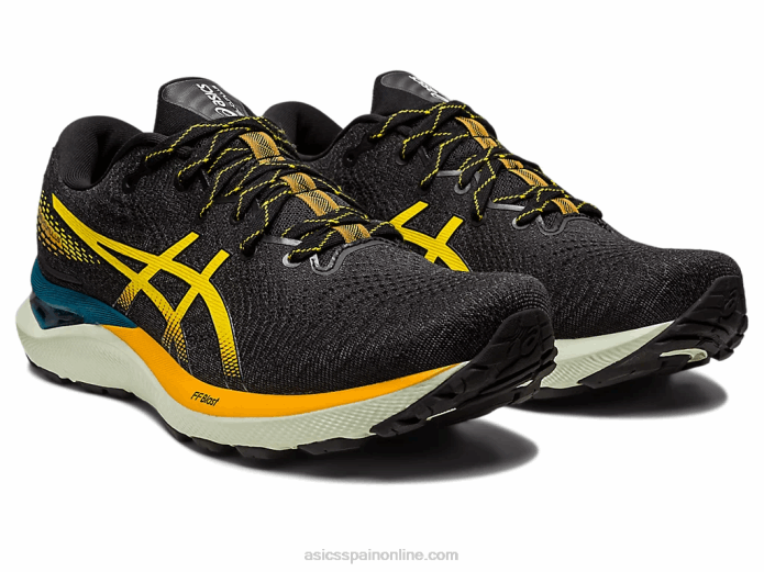 gel-cumulus 24 tr baño de naturaleza Asics 4L68621 baño natural/amarillo dorado