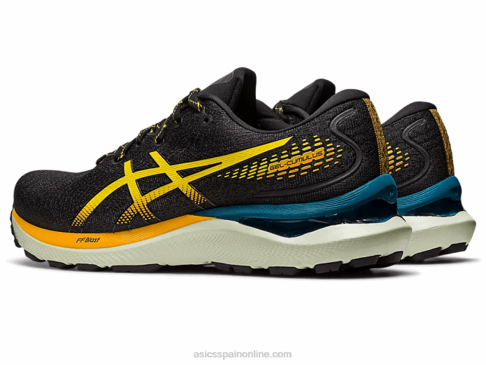 gel-cumulus 24 tr baño de naturaleza Asics 4L68621 baño natural/amarillo dorado