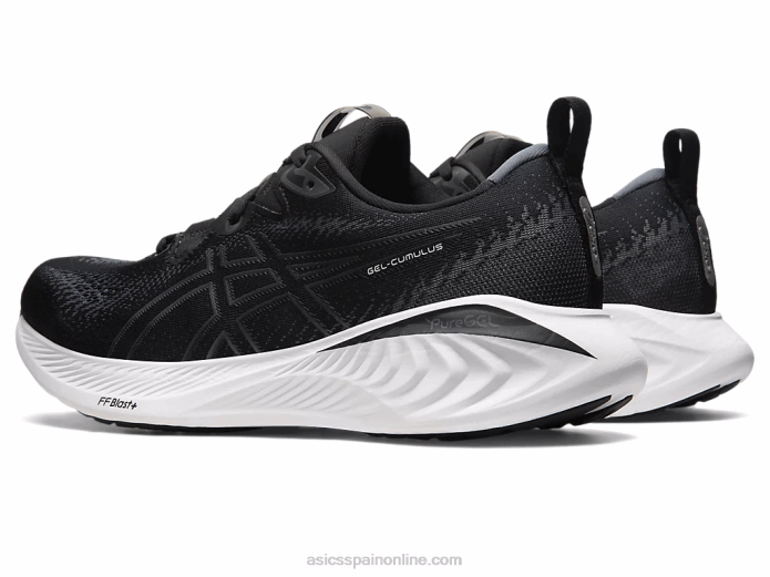 gel-cumulus 25 extra ancho Asics 4L68100 negro/gris portador