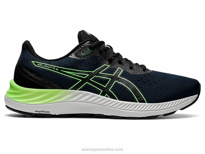 gel-excite 8 Asics 4L681663 azul francés/lima brillante