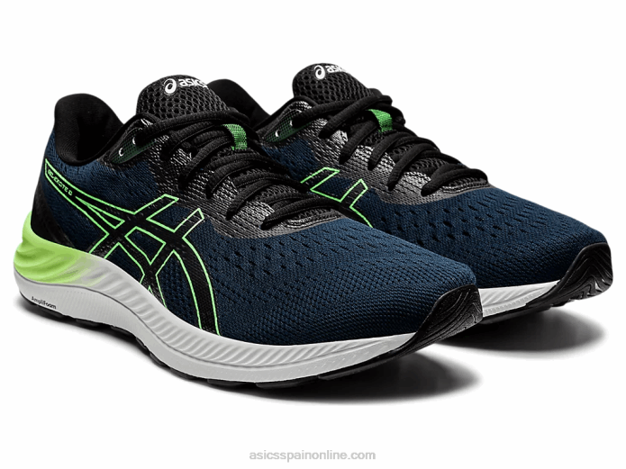 gel-excite 8 Asics 4L681663 azul francés/lima brillante
