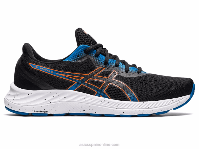 gel-excite 8 Asics 4L681938 negro/naranja caléndula
