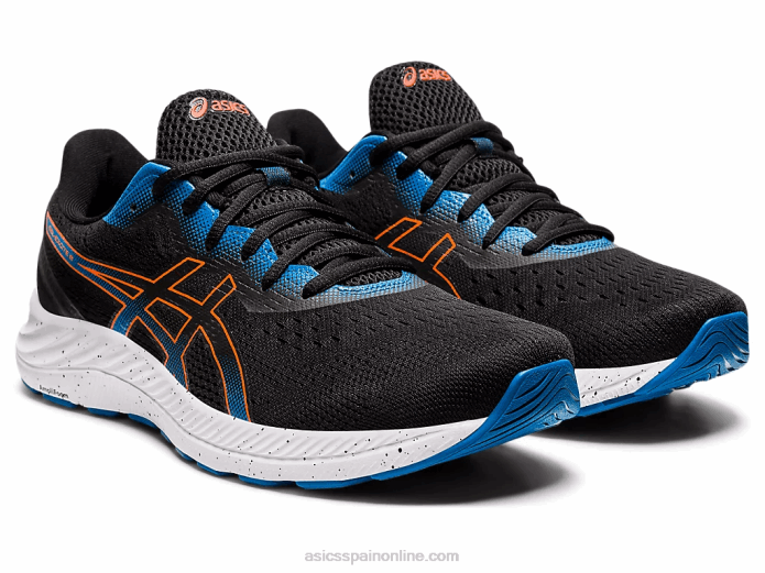 gel-excite 8 Asics 4L681938 negro/naranja caléndula