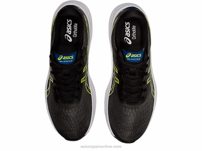 gel-excite 9 Asics 4L681319 negro/verde peligro