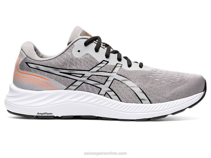 gel-excite 9 extra ancho Asics 4L681447 gris ostra/negro