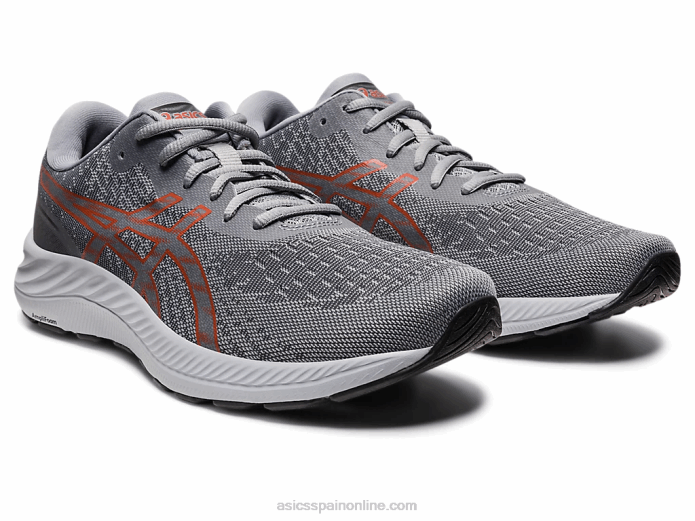 gel-excite 9 extra ancho Asics 4L68416 hoja de roca/latte de especias