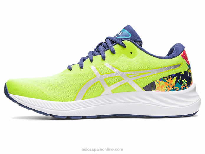 gel-excite 9 lite-show Asics 4L68203 ralladura de lima/espectáculo ligero