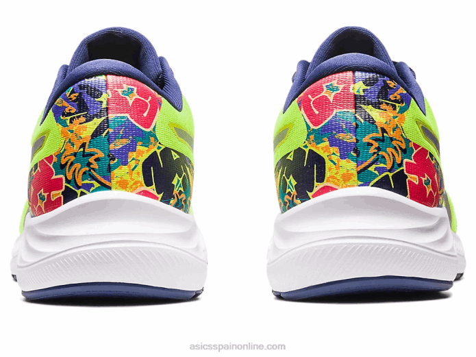 gel-excite 9 lite-show Asics 4L68203 ralladura de lima/espectáculo ligero