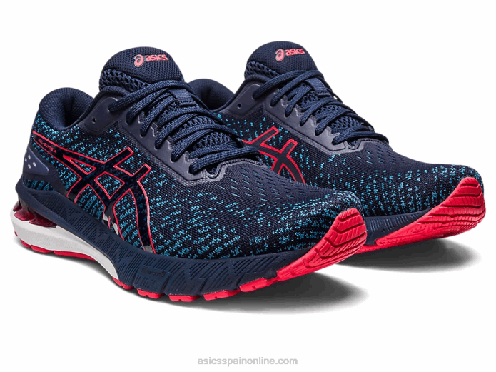 gel-glyde 4 Asics 4L68285 medianoche/rojo eléctrico