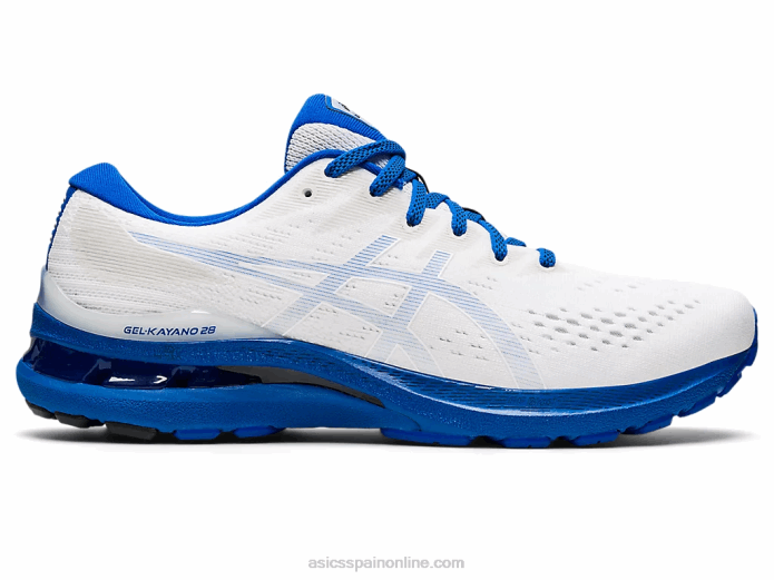 gel-kayano 28 Asics 4L681199 blanco/azul atun