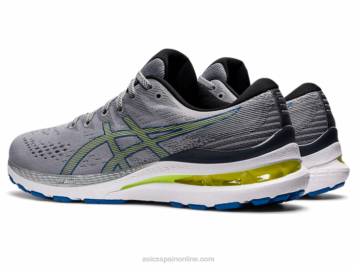 gel-kayano 28 Asics 4L681548 yeso/peligro verde