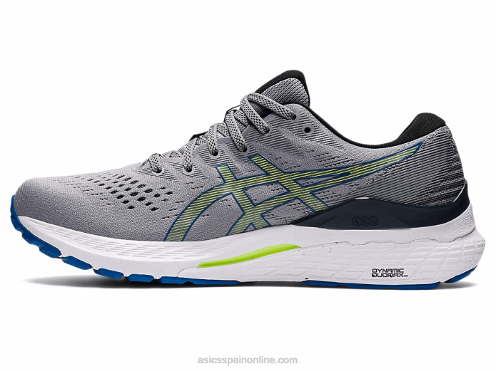 gel-kayano 28 Asics 4L681548 yeso/peligro verde