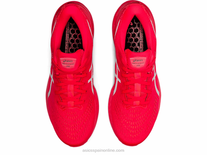 gel-kayano 28 lite-espectáculo Asics 4L681458 espectáculo ligero/flash rojo