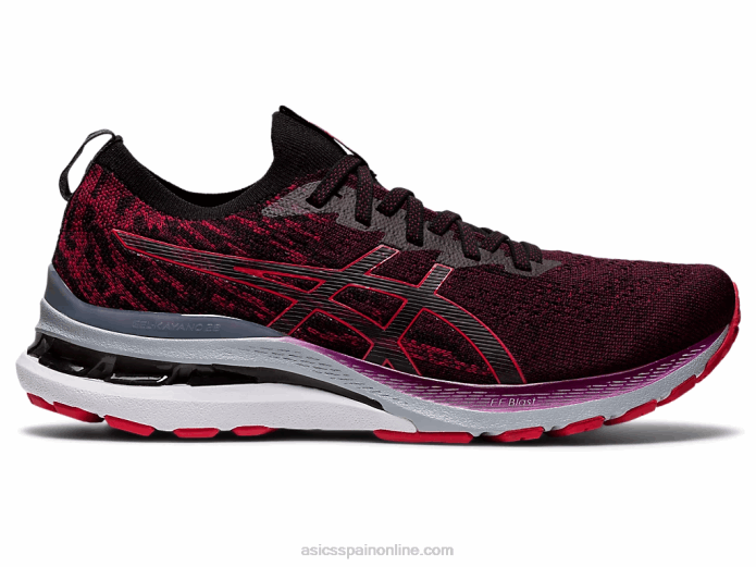 gel-kayano 28 mk Asics 4L681623 Marte profundo/rojo eléctrico