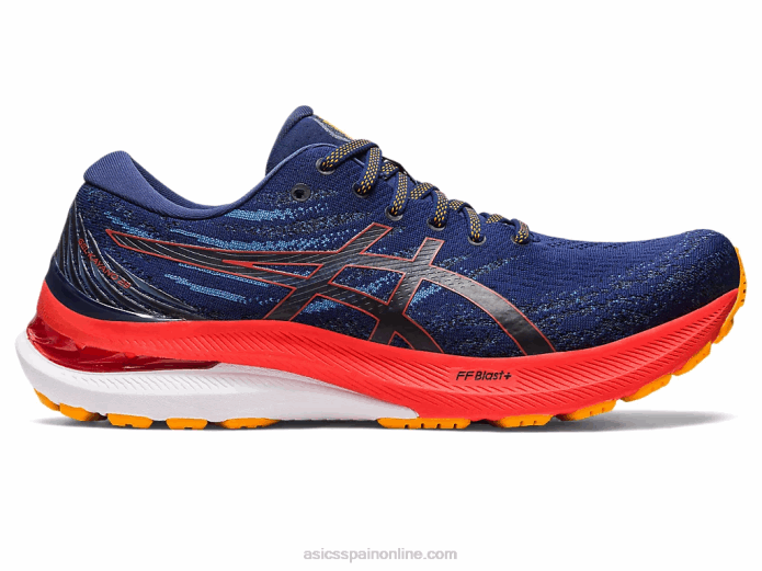 gel-kayano 29 Asics 4L681175 océano profundo/tomate cherry