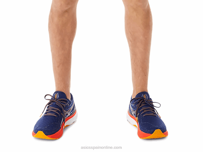 gel-kayano 29 Asics 4L681175 océano profundo/tomate cherry