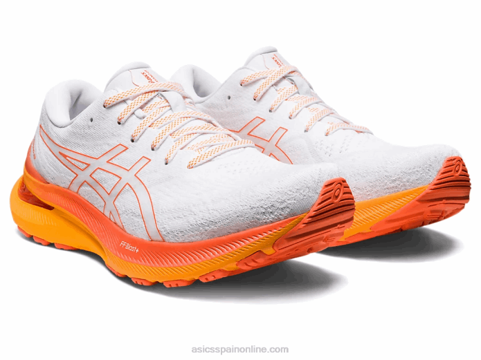 gel-kayano 29 Asics 4L68330 blanco/naranja nova