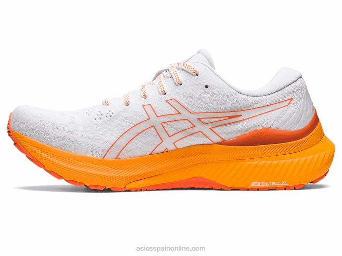 gel-kayano 29 Asics 4L68330 blanco/naranja nova