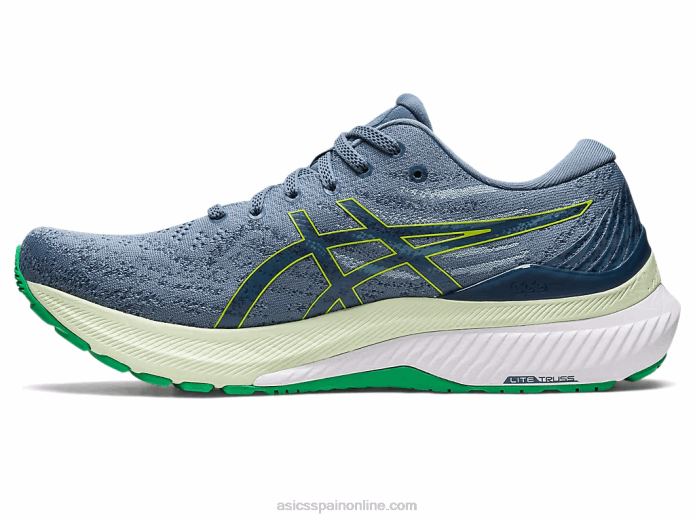 gel-kayano 29 Asics 4L68380 azul acero/ralladura de lima