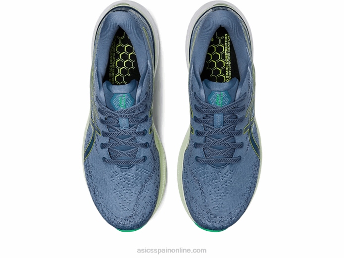 gel-kayano 29 Asics 4L68380 azul acero/ralladura de lima