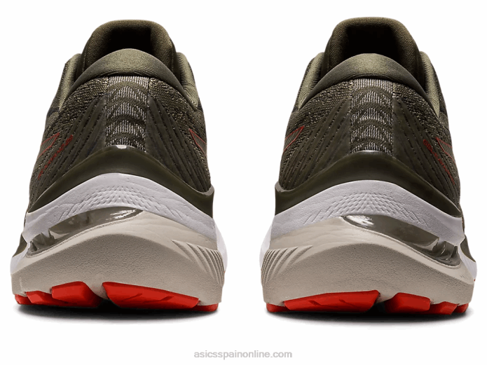 gel-kayano 29 Asics 4L68945 manto verde/tomate cherry