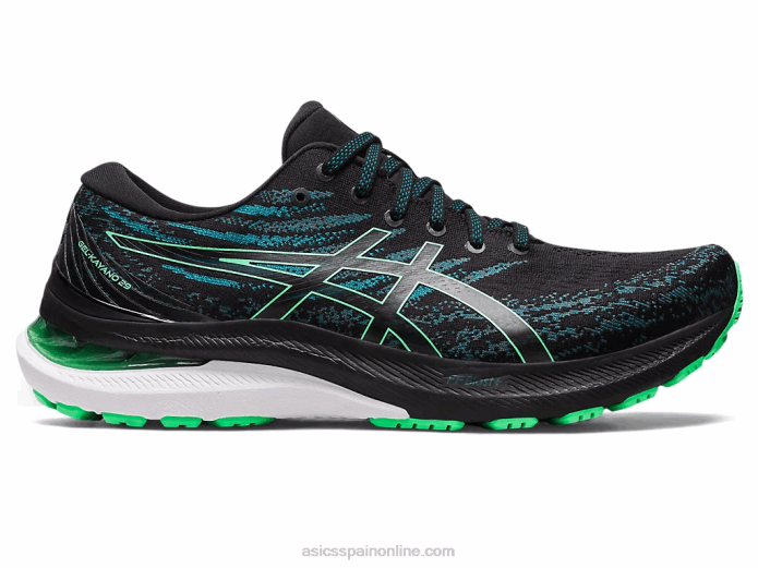 gel-kayano 29 Asics 4L68982 negro/hoja nueva