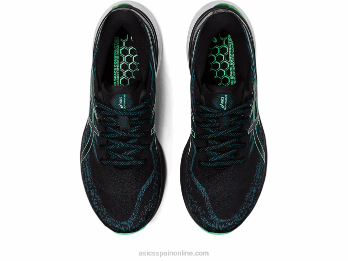 gel-kayano 29 Asics 4L68982 negro/hoja nueva