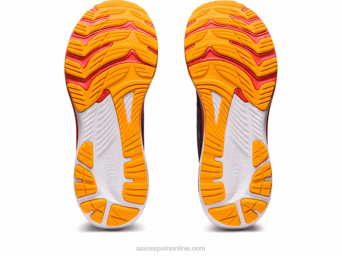 gel-kayano 29 ancho Asics 4L681179 océano profundo/tomate cherry
