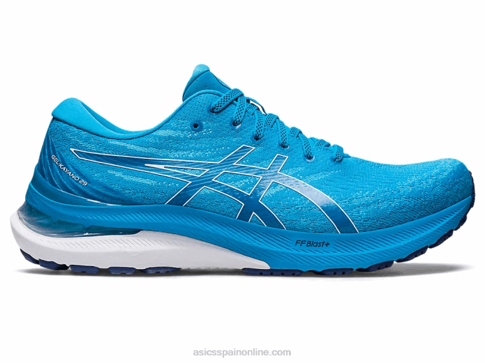gel-kayano 29 ancho Asics 4L68400 isla azul/blanco