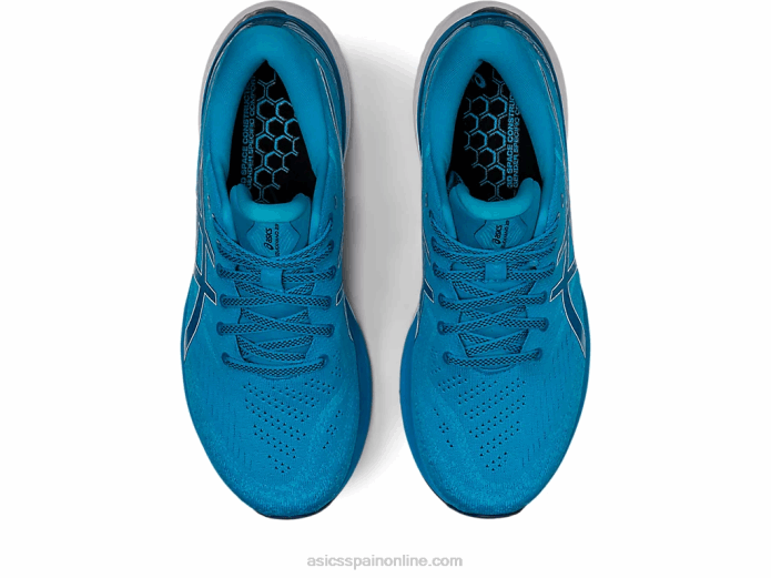 gel-kayano 29 ancho Asics 4L68400 isla azul/blanco